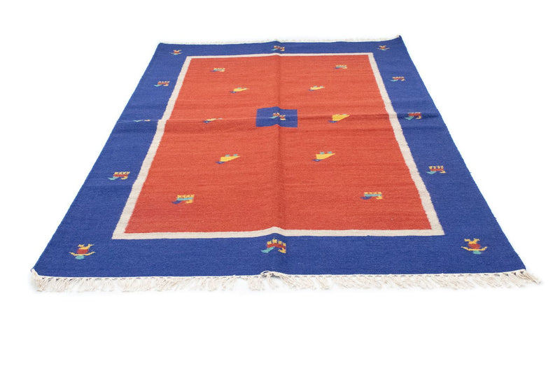 Kelim tapijt - Trendy - 200 x 140 cm - rood