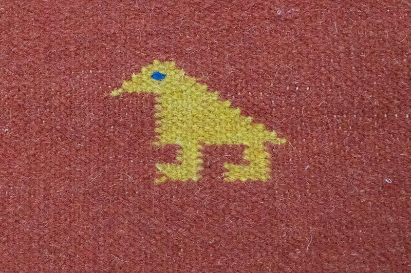 Kelim tapijt - Trendy - 200 x 140 cm - oranje