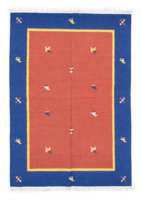 Kelim tapijt - Trendy - 200 x 140 cm - oranje