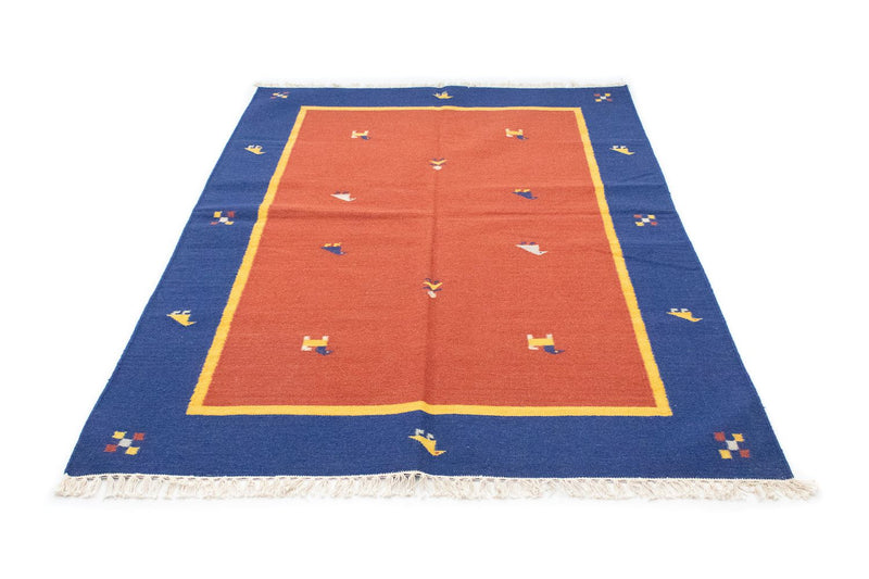 Kelim tapijt - Trendy - 200 x 140 cm - oranje