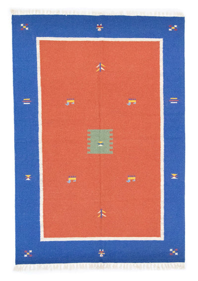 Moderne kilim Tapijt 140x200cm - Wollen tapijt
