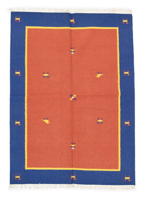 Kelim tapijt - Trendy - 200 x 140 cm - oranje