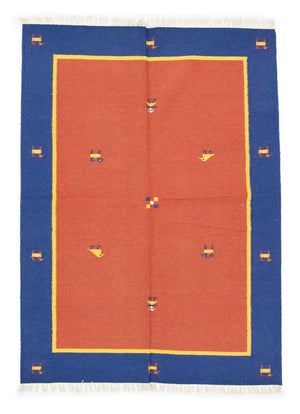 Kelim tapijt - Trendy - 200 x 140 cm - oranje