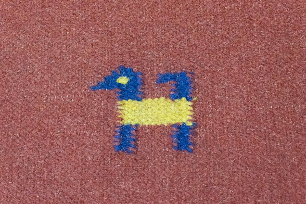 Kelim tapijt - Trendy - 200 x 140 cm - oranje