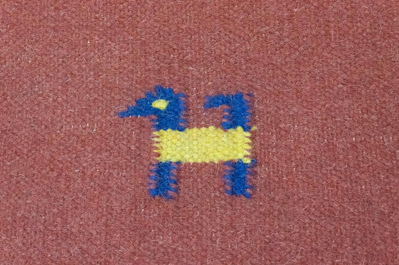 Kelim tapijt - Trendy - 200 x 140 cm - oranje