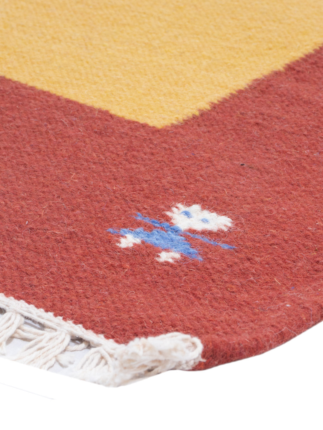 Kelim Teppich - Trendy - 240 x 170 cm - senfgelb