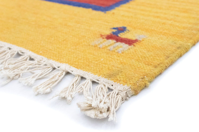 Kelim tapijt - Trendy - 200 x 140 cm - oranje