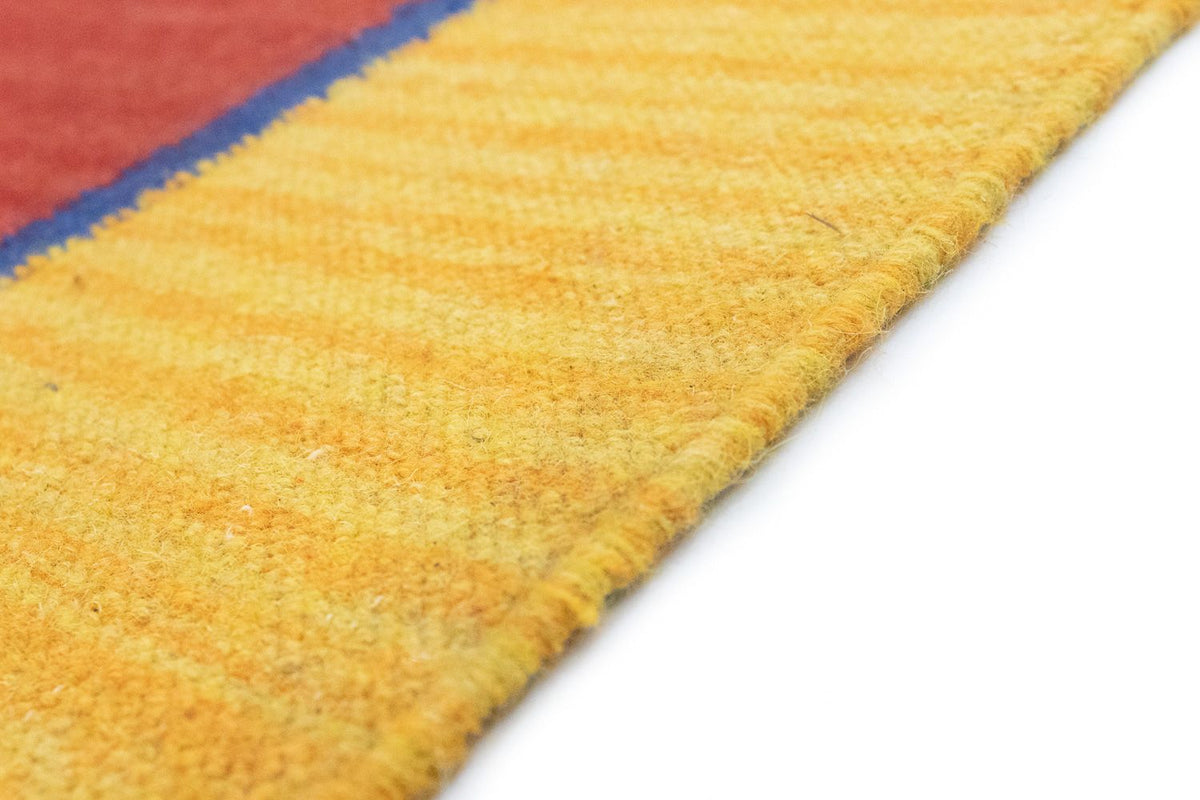 Kelim tapijt - Trendy - 200 x 140 cm - oranje