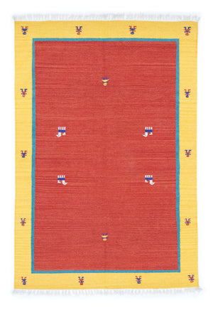 Kelim tapijt - Trendy - 200 x 140 cm - rood