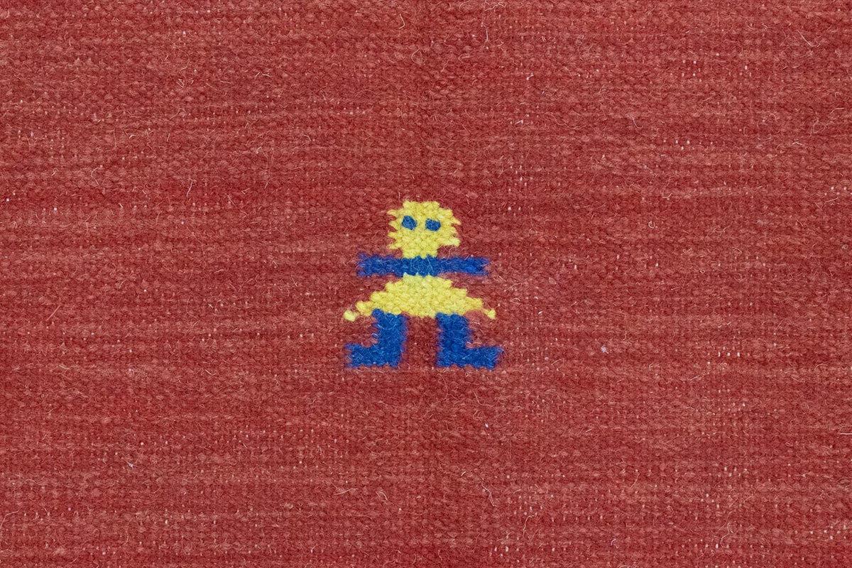 Kelim tapijt - Trendy - 200 x 140 cm - rood