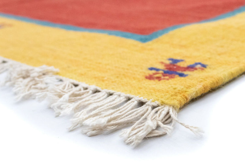 Kelim tapijt - Trendy - 200 x 140 cm - rood