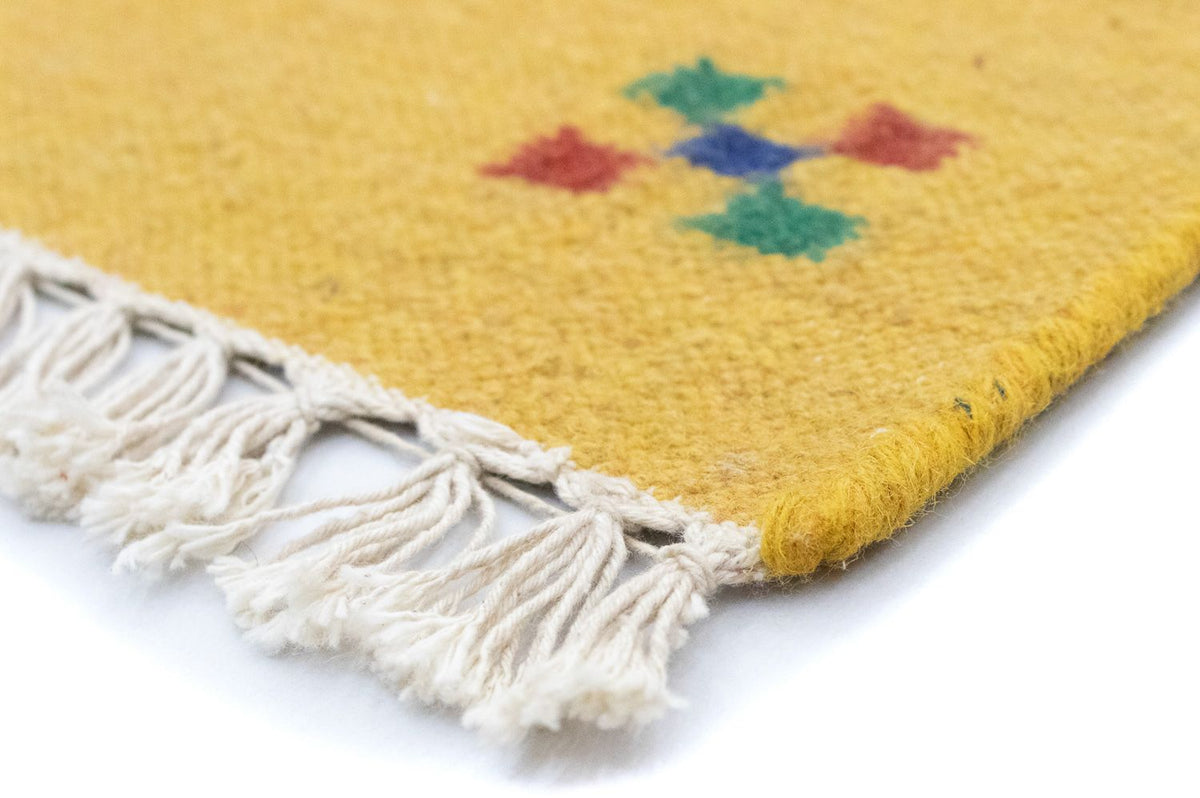 Kelim tapijt - Trendy - 200 x 140 cm - oranje