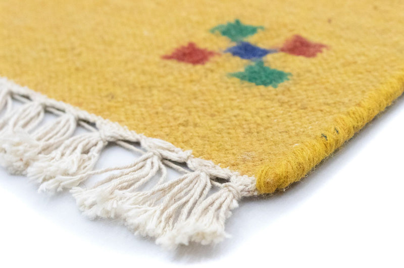 Kelim tapijt - Trendy - 200 x 140 cm - oranje