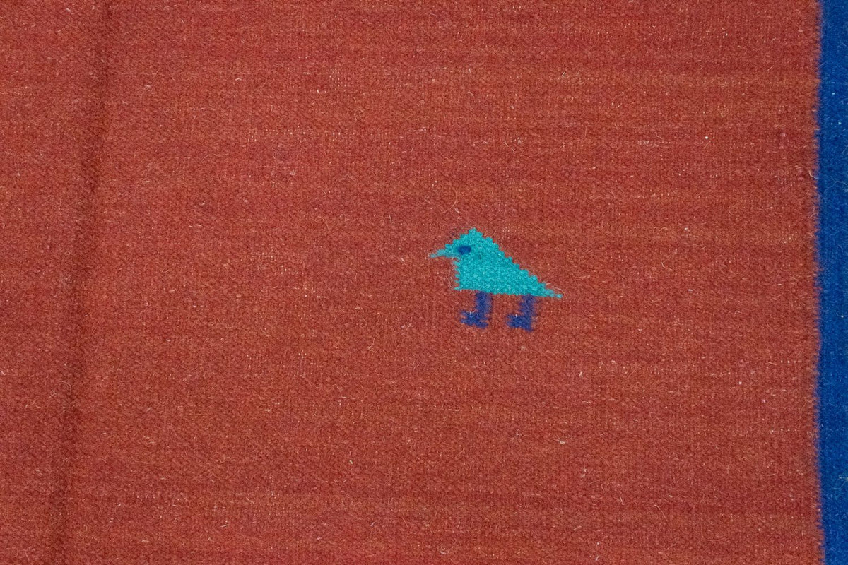 Kelim tapijt - Trendy - 200 x 140 cm - oranje