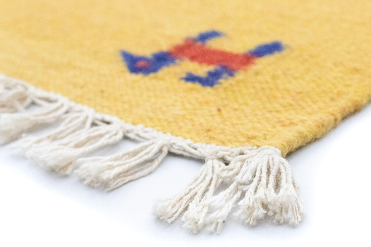 Kelim tapijt - Trendy - 200 x 140 cm - oranje