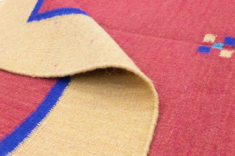 Kelim tapijt - Trendy - 200 x 140 cm - oranje