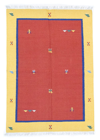 Moderne kilim Tapijt 140x200cm - Wollen tapijt