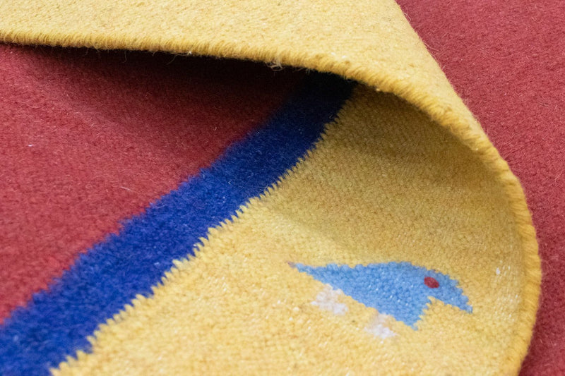 Kelim tapijt - Trendy - 200 x 140 cm - rood