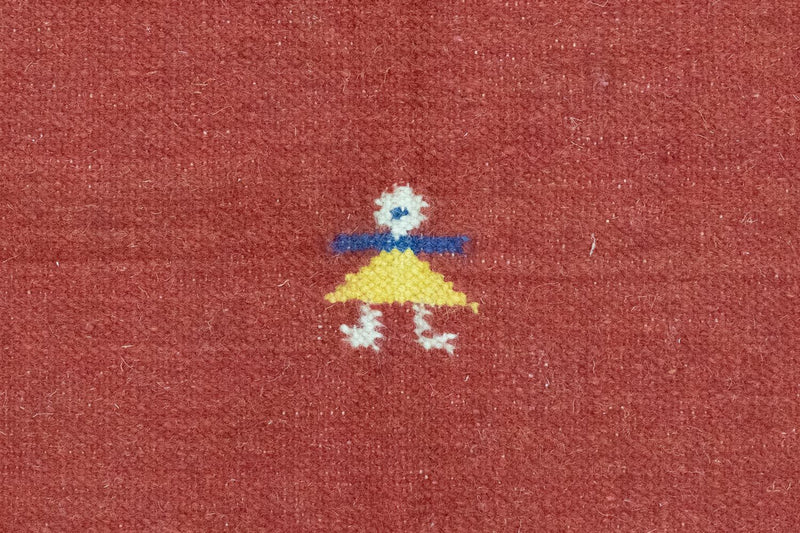 Kelim tapijt - Trendy - 200 x 140 cm - oranje