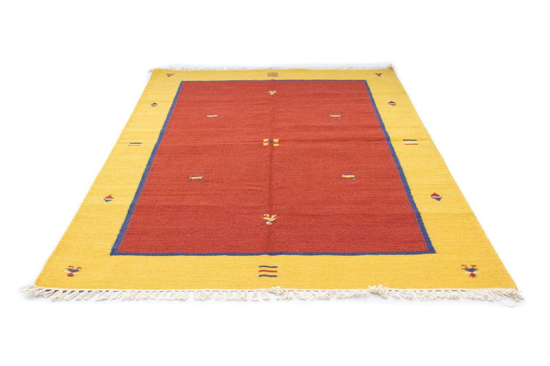 Kelim tapijt - Trendy - 200 x 140 cm - oranje