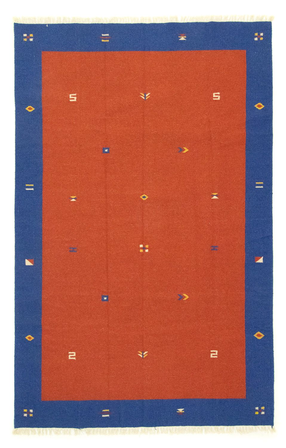 Kelim tapijt - Trendy - 300 x 200 cm - rood