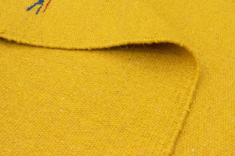 Kelim tapijt - Trendy - 180 x 120 cm - geel