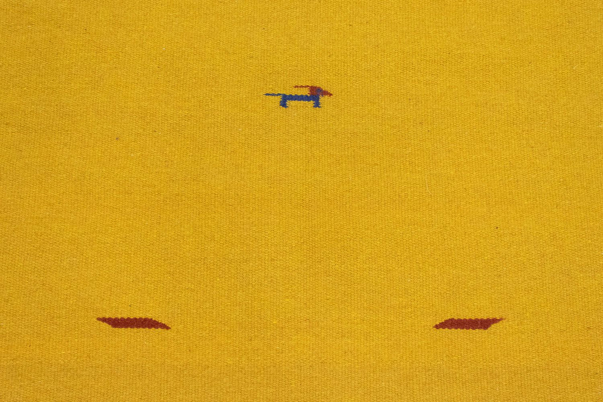 Kelim tapijt - Trendy - 180 x 120 cm - geel