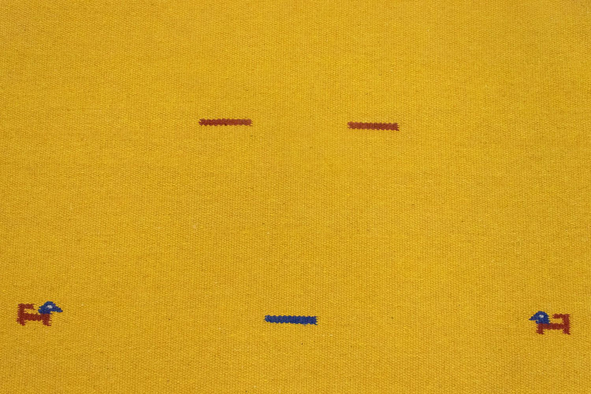 Kelim tapijt - Trendy - 180 x 120 cm - geel