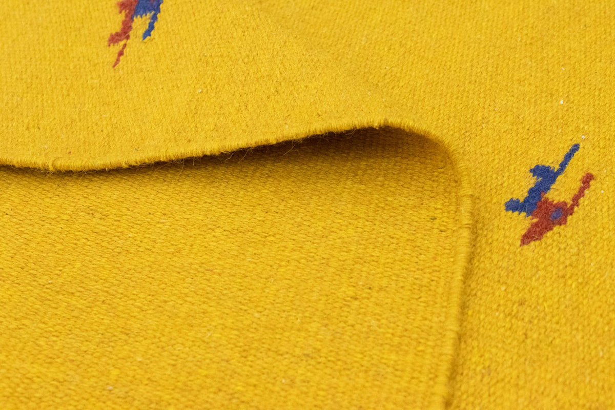 Kelim tapijt - Trendy - 180 x 120 cm - geel