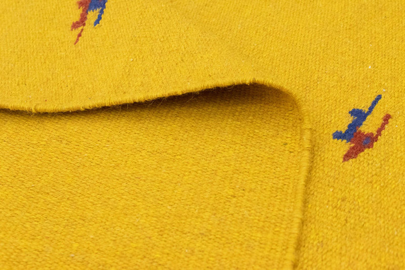 Kelim tapijt - Trendy - 180 x 120 cm - geel