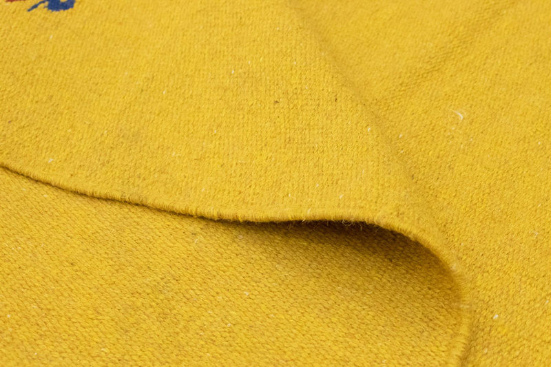 Kelim tapijt - Trendy - 180 x 120 cm - geel