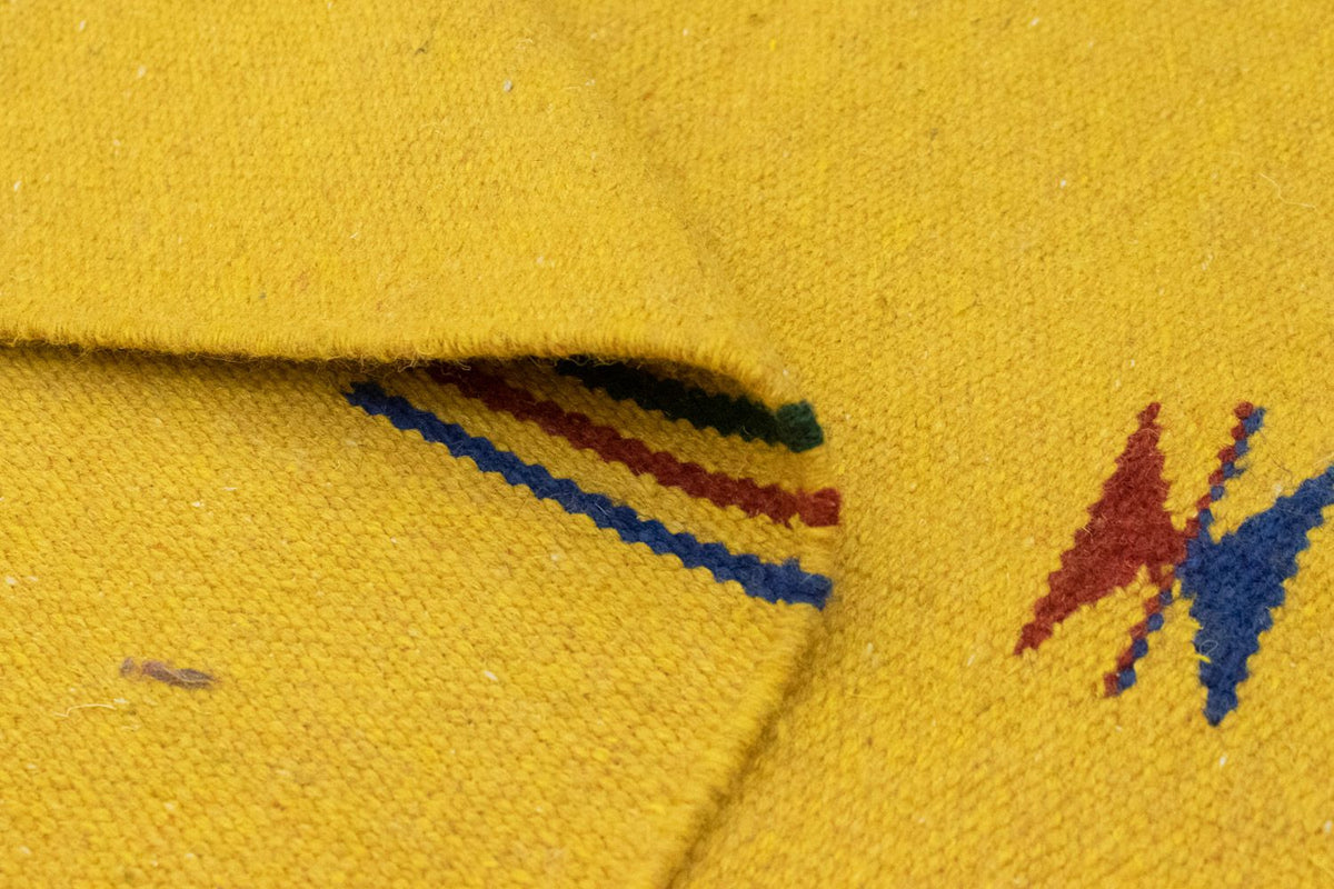 Kelim tapijt - Trendy - 180 x 120 cm - geel