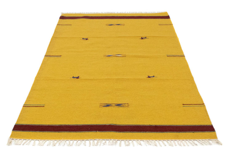Kelim tapijt - Trendy - 180 x 120 cm - geel