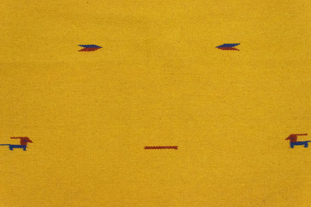 Kelim tapijt - Trendy - 180 x 120 cm - geel