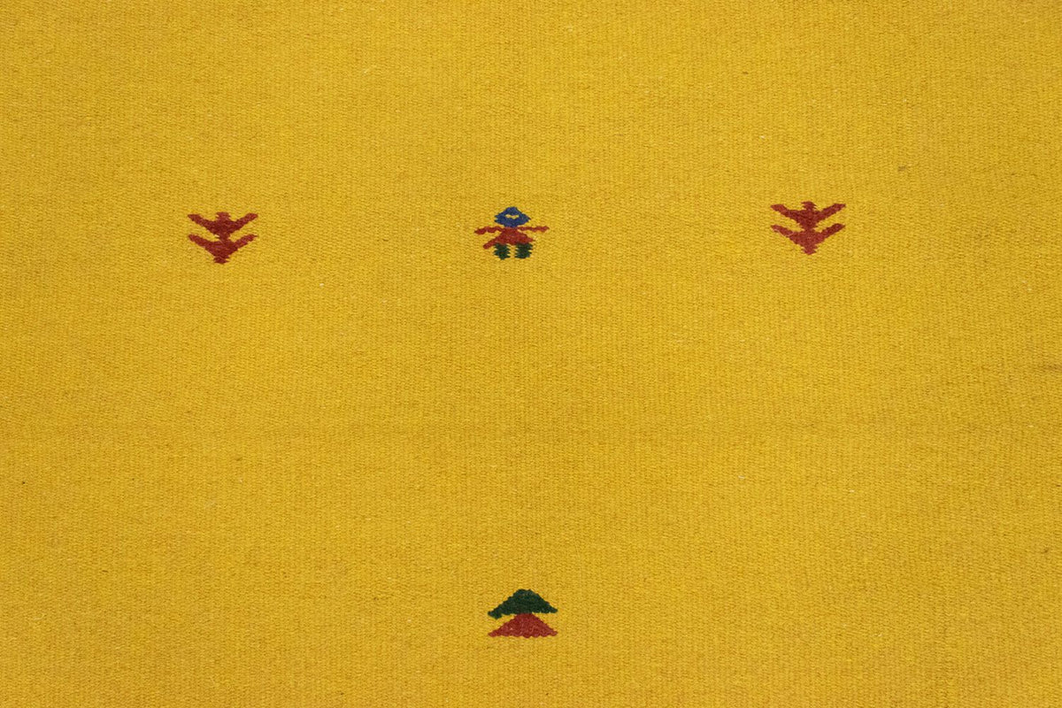 Kelim tapijt - Trendy - 180 x 120 cm - geel