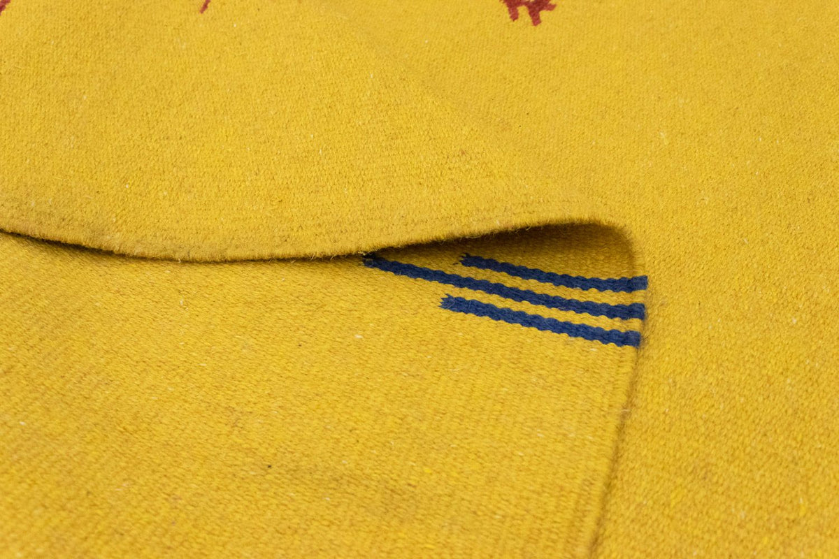 Kelim tapijt - Trendy - 180 x 120 cm - geel