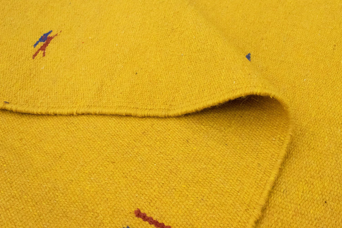 Kelim tapijt - Trendy - 180 x 120 cm - geel