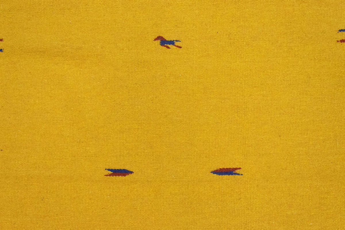 Kelim tapijt - Trendy - 180 x 120 cm - geel