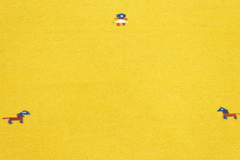 Kelim tapijt - Trendy - 180 x 120 cm - geel