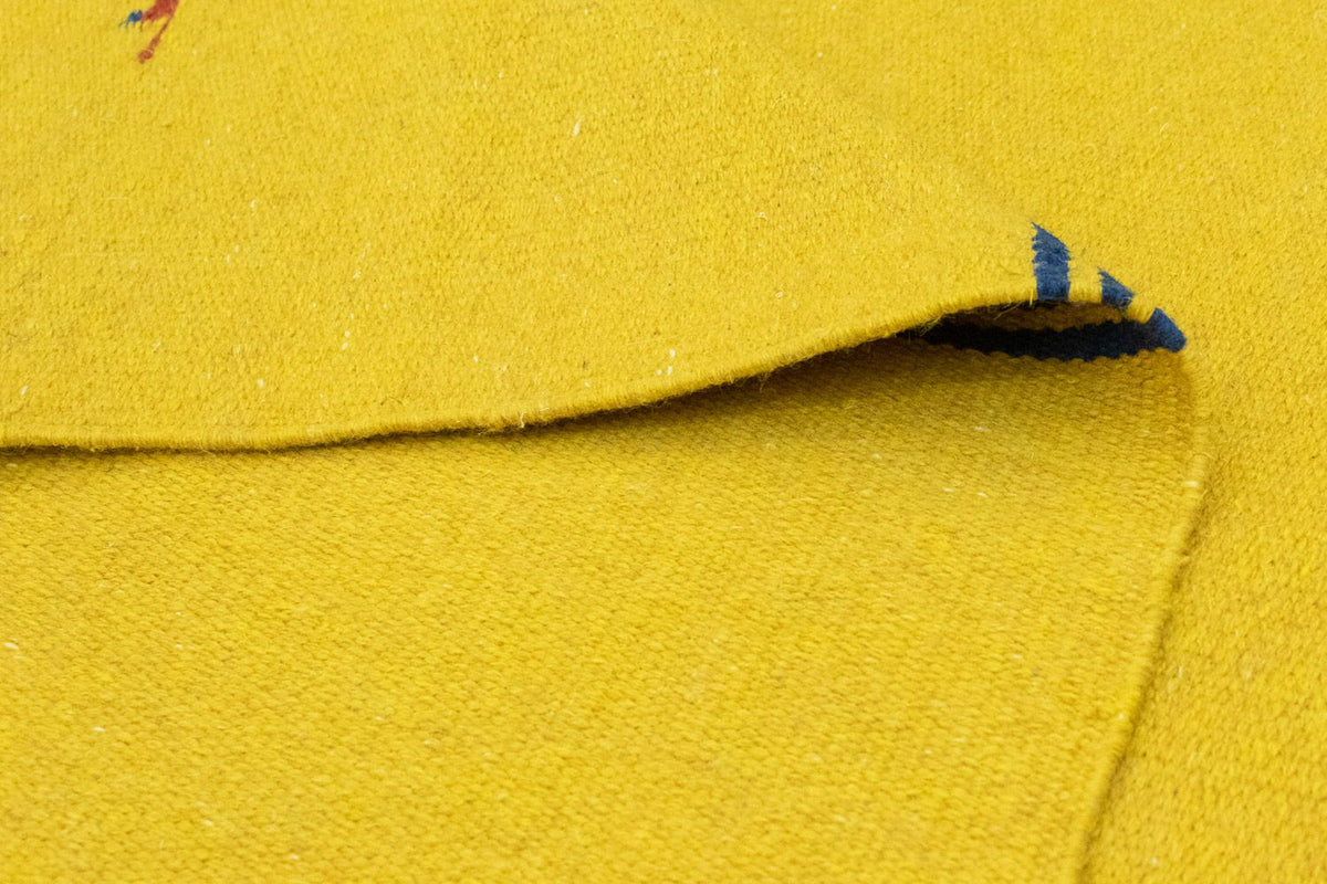 Kelim tapijt - Trendy - 180 x 120 cm - geel