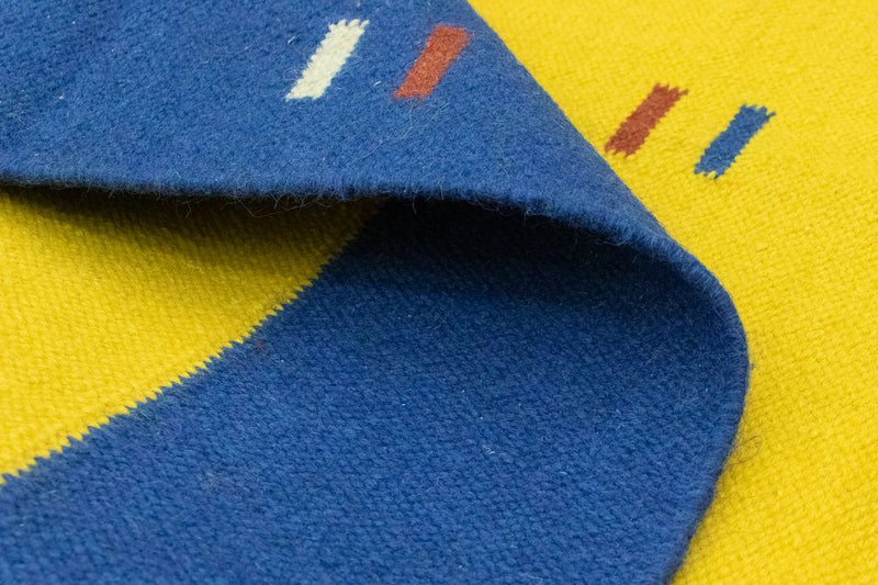 Kelim tapijt - Trendy - 180 x 120 cm - geel