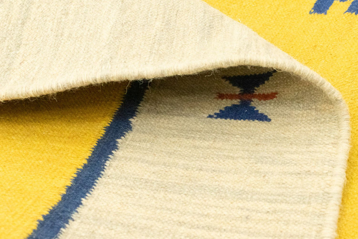 Kelim tapijt - Trendy - 300 x 200 cm - geel