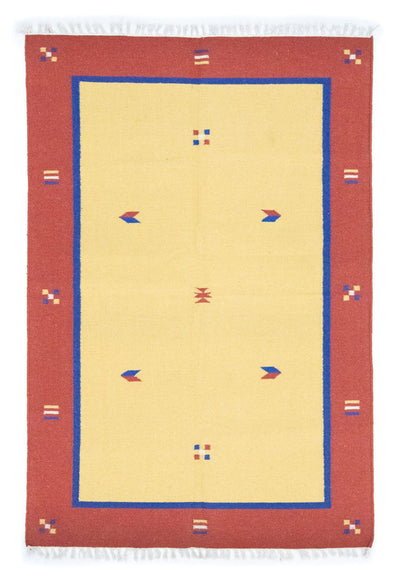 Moderne kilim Tapijt 140x200cm - Wollen tapijt