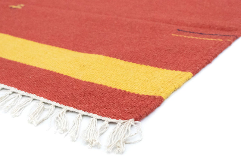 Kelim tapijt - Trendy - 180 x 120 cm - rood