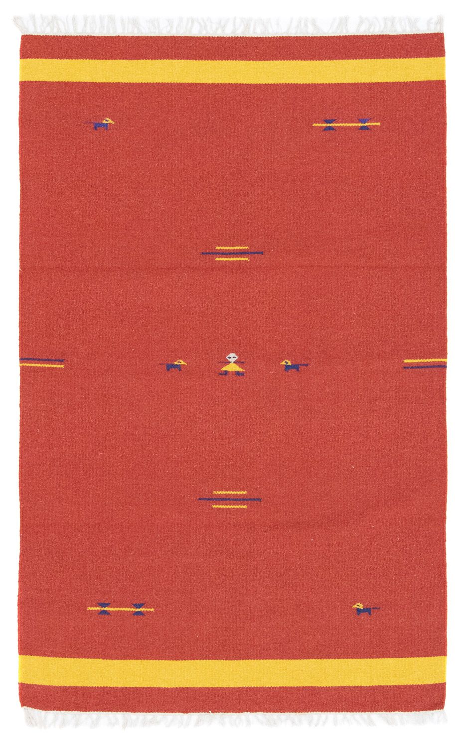 Kelim tapijt - Trendy - 180 x 120 cm - rood