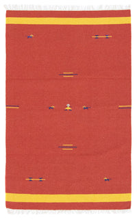 Kelim tapijt - Trendy - 180 x 120 cm - rood