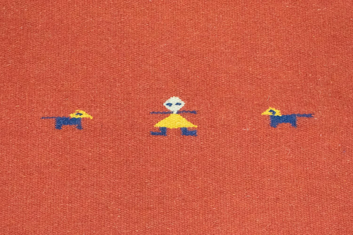 Kelim tapijt - Trendy - 180 x 120 cm - rood