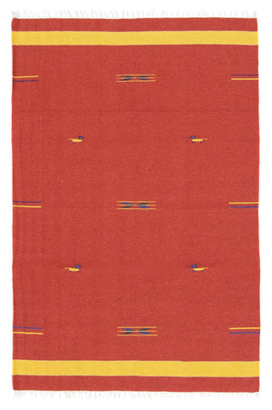 Kelim tapijt - Trendy - 180 x 120 cm - rood