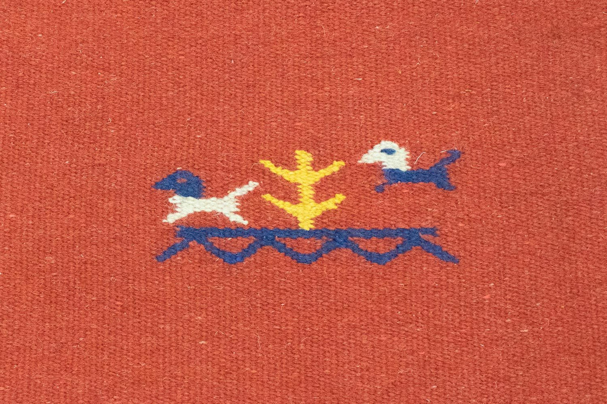 Kelim tapijt - Trendy - 180 x 120 cm - rood