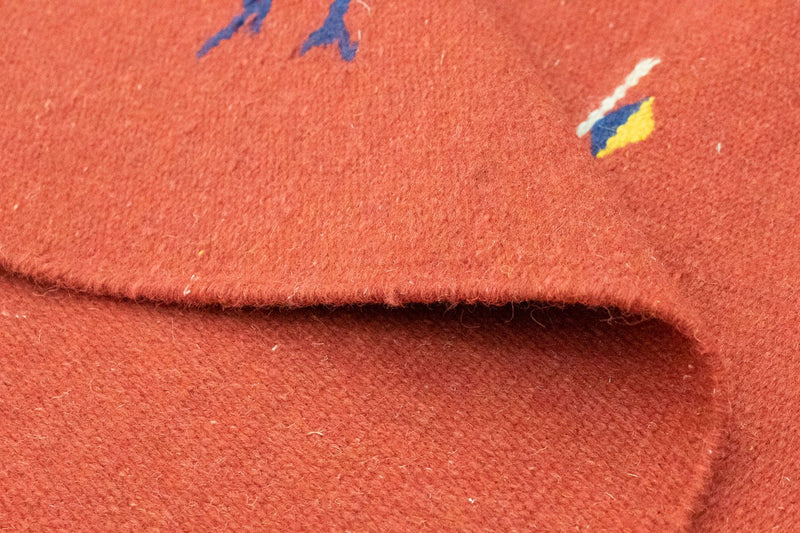 Kelim tapijt - Trendy - 180 x 120 cm - rood